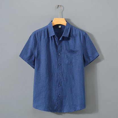 Vintage Linen Short Sleeve Shirt